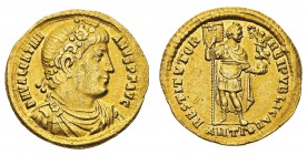 Monete Romane Imperiali
Valentiniano I (364-375 d.C.)
Solido databile al periodo 364-367 d.C. - Zecca: Antiochia - Diritto: busto diademato di roset...
