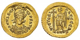 Monete Romane Imperiali
Marciano (450-457 d.C.)
Solido - Zecca: Costantinopoli - Diritto: busto elmato diademato e corazzato dell'Imperatore di fron...