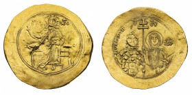 Monete Bizantine

Giovanni II Comneno (1118-1143) - Hyperperon - Zecca: Costantinopoli - Diritto: Gesù Cristo benedicente seduto di fronte - Rovesci...