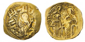 Monete Bizantine

Michele VIII Paleologo (1261-1282) - Hyperpyron - Zecca: Costantinopoli - Diritto: busto della Vergine di fronte con le mani alzat...