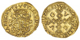 Monete di Zecche Italiane
Casale
Guglielmo Gonzaga Duca di Mantova e del Monferrato (1575-1587) - Scudo d'oro del Sole - Diritto: stemma inquartato ...
