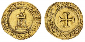 Monete di Zecche Italiane
Repubblica di Genova 
Governo dei Dogi Biennali (1528-1797) - Scudo d'oro del sole databile al periodo 1528-1541 - Zecca: ...