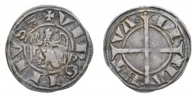 Monete di Zecche Italiane
Mantova
Luigi e Guido Gonzaga Capitani del Popolo (1328-1369) - Aquilino - Diritto: aquila a sinistra ad ali spiegate - Ro...