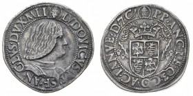 Monete di Zecche Italiane
Ducato di Milano
Ludovico Maria Sforza (1494-1499) - Testone - Diritto: busto corazzato di Ludovico a destra - Rovescio: s...