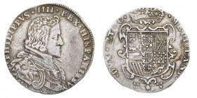 Monete di Zecche Italiane
Ducato di Milano
Filippo IV di Spagna (1621-1665) - Filippo 1657 - Zecca: Milano - Diritto: busto paludato e corazzato di ...