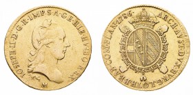 Monete di Zecche Italiane
Ducato di Milano
Giuseppe II d'Asburgo (1780-1790) - Sovrana 1786 - Zecca: Milano - Diritto: effigie di Giuseppe II a dese...