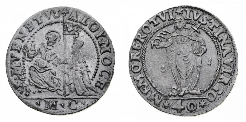 Monete di Zecche Italiane
Repubblica di Venezia
Alvise I Mocenigo (1570-1577) ...