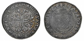 Monete di Zecche Italiane
Repubblica di Venezia
Marino Grimani (1595-1605) - Scudo della Croce da 140 Soldi - Zecca: Venezia - Diritto: croce foglia...