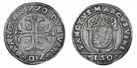 Monete di Zecche Italiane
Repubblica di Venezia
Francesco Erizzo (1631-1646) - Scudo della Croce da 140 Soldi - Diritto: croce fogliata - Rovescio: ...