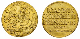 Monete di Zecche Italiane
Repubblica di Venezia
Giovanni II Corner (1709-1722) - Osella in oro da 5 Zecchini 1711 Anno III - Zecca: Venezia - Diritt...
