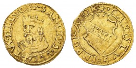 Monete di Zecche Italiane
Repubblica di Lucca
Scudo d'oro del Sole - Zecca: Lucca - Diritto: emblema della Repubblica entro cartella poligonale - Ro...