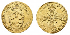 Monete di Zecche Italiane
Granducato di Toscana
Cosimo II de' Medici (1608-1621) - Doppia - Zecca: Firenze - Diritto: stemma coronato - Rovescio: cr...