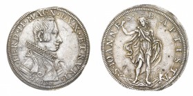 Monete di Zecche Italiane
Granducato di Toscana
Ferdinando II de' Medici (1621-1670) - Piastra 1638 - Zecca: Firenze - Diritto: busto drappeggiato e...