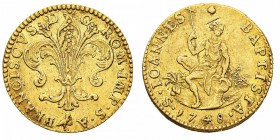 Monete di Zecche Italiane
Granducato di Toscana
Francesco II di Lorena (1737-1765) - Ruspone 1748 - Zecca: Firenze - Diritto: giglio fiorentino - Ro...