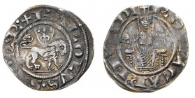 Monete di Zecche Italiane
Stati Pontifici
Senato Romano (1184-1439 ca.) - Carlo d'Angiò (1263-1266) - Mezzo Grosso - Zecca: Roma - Diritto: leone in...