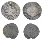 Monete di Zecche Italiane
Stati Pontifici
Urbano V (1362-1370) - Denaro - Zecca: Avignone - Diritto: croce patente - Rovescio: due chiavi in palo - ...