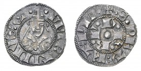 Monete di Zecche Italiane
Stati Pontifici
Martino V (1417-1431) - Bolognino Romano - Zecca: Roma - Diritto: busto mitrato di fronte - Rovescio: le l...
