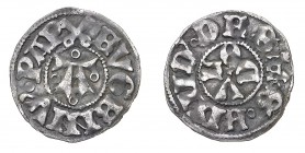 Monete di Zecche Italiane
Stati Pontifici
Eugenio IV (1431-1447) - Bolognino - Zecca: Ascoli (Roma) - Diritto: grande A accantonata da globetti - Ro...