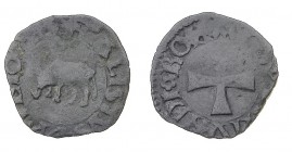 Monete di Zecche Italiane
Stati Pontifici
Calisto III (1455-1458) - Picciolo - Zecca: Roma - Diritto: bue a sinistra - Rovescio: croce patente - gr....