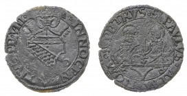 Monete di Zecche Italiane
Stati Pontifici
Innocenzo VIII (1484-1492) - Quattrino - Zecca: Roma - Diritto: stemma sovrapposto alle chiavi decussate -...