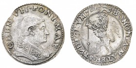 Monete di Zecche Italiane
Stati Pontifici
Clemente VII (1523-1534) - Giulio o Bianco - Zecca: Bologna - Diritto: busto del Papa a destra - Rovescio:...