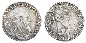Monete di Zecche Italiane
Stati Pontifici
Paolo III (1534-1549) - Bolognino - Zecca: Bologna - Diritto: effigie del Papa a destra - Rovescio: leone ...