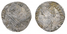 Monete di Zecche Italiane
Stati Pontifici
Gregorio XIII (1572-1585) - Doppio Bolognino o Muraiola - Zecca: Bologna - Diritto: busto del Papa a destr...
