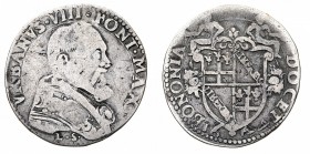 Monete di Zecche Italiane
Stati Pontifici
Urbano VIII (1623-1644) - Gabellone 1624 - Zecca: Bologna - Diritto: busto del Papa a destra - Rovescio: s...