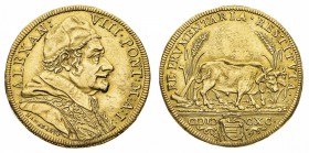 Monete di Zecche Italiane
Stati Pontifici
Alessandro VIII (1689-1691) - Quadrupla 1690 Anno I - Zecca: Roma - Diritto: busto del Papa a destra - Rov...