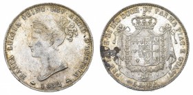 Antichi Stati Italiani
Ducato di Parma, Piacenza e Guastalla
Maria Luigia d'Austria (1815-1847) - 5 Lire 1832 - Zecca: Milano - Diritto: effigie del...