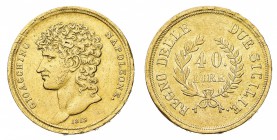Antichi Stati Italiani
Regno delle Due Sicilie
Gioacchino Murat (1808-1815) - 40 Lire 1813 - Zecca: Napoli - Diritto: effigie di Gioacchino a sinist...