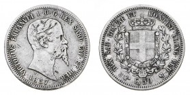 Regno di Sardegna
Vittorio Emanuele II (1849-1861)
Insieme di n. 4 esemplari da 50 Centesimi senza ripetizioni - Sono presenti: 1852To, 1856To, 1857...