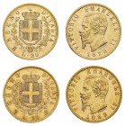 Regno d'Italia
Vittorio Emanuele II (1861-1878)
Insieme di n. 14 esemplari da 20 Lire senza ripetizioni - Qualità mediamente buona con punte molto b...