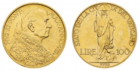 Vaticano

Pio XI (1922-1939) - Serie completa di nove valori 1929 oro compreso - Zecca: Roma