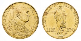 Vaticano

Pio XI (1922-1939) - Serie completa di nove valori 1931 oro compreso - Zecca: Roma