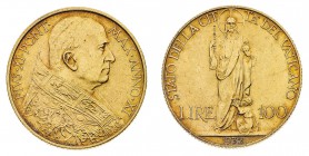 Vaticano

Pio XI (1922-1939) - Serie completa di nove valori 1932 oro compreso - Zecca: Roma