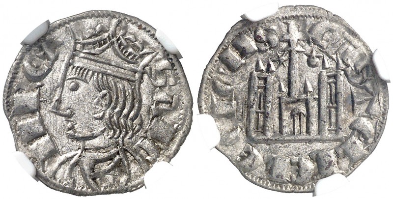 Sancho IV (1284-1295). Coruña. Cornado. (AB. 297.1) (M.M. S4:3.48) (Núñez Menese...