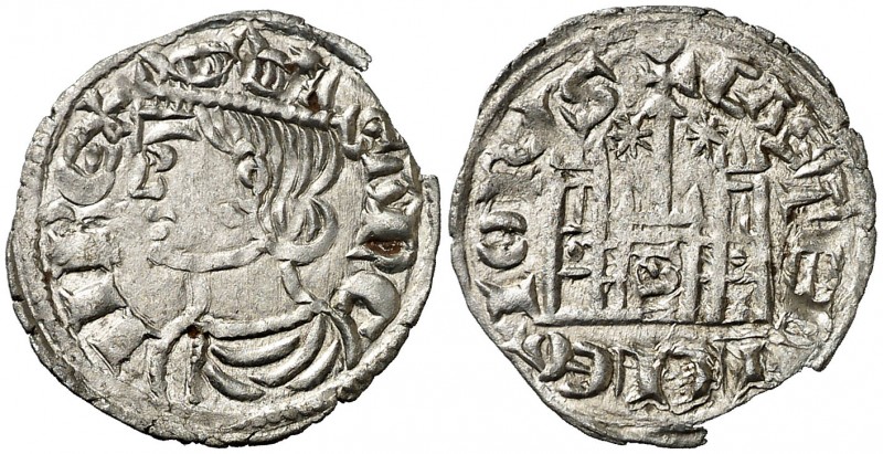 Sancho IV (1284-1295). Sevilla. Cornado. (AB. 301.2) (M.M. S4:3.36). 0,77 g. Vel...