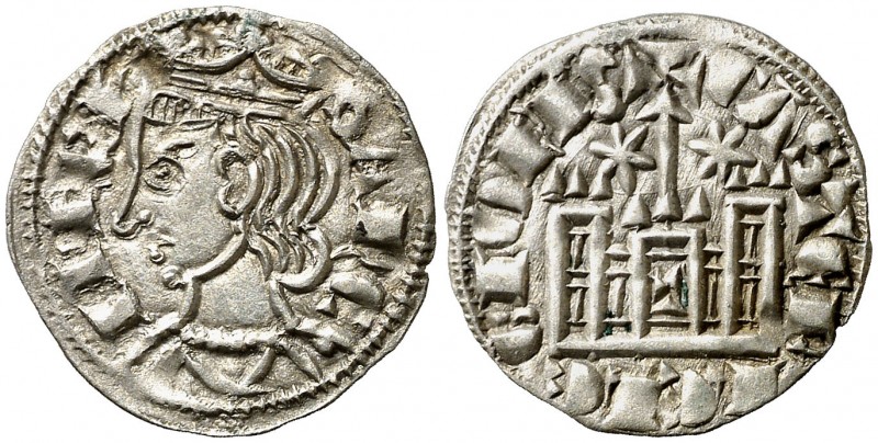 Sancho IV (1284-1295). Toledo. Cornado. (AB. 302) (M.M. S4:3.40). 0,75 g. Bella....