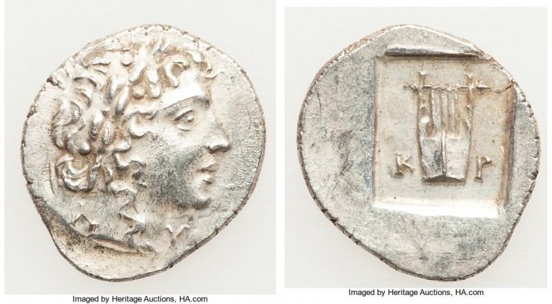 LYCIAN LEAGUE. Cragus. Ca. 48-20 BC. AR hemidrachm (17mm, 2.01 gm, 12h). Choice ...