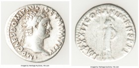 Domitian (AD 81-96). AR denarius (19mm, 3.24 gm, 7h). Fine. Rome, AD 14 September AD 95-13 September AD 96. IMP CAES DOMIT AVG-GERM P M TR P XV, laure...