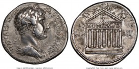 Hadrian (AD 117-138). AR cistophorus (27mm, 10.63 gm, 7h). NGC Choice VF 5/5 - 3/5, Fine Style. Nicomedia, after AD 138. IMP CAES TRA HA-DRIANO AVG P ...