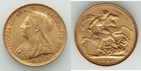 Victoria gold Sovereign 1894-S XF, Sydney mint, KM13. 22.0mm. 7.97gm. AGW 0.2355 oz. 

HID09801242017

© 2020 Heritage Auctions | All Rights Reser...