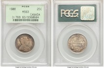 Edward VII 25 Cents 1908 MS63 PCGS, Ottawa mint, KM11. Rose-gold and brown toning. 

HID09801242017

© 2020 Heritage Auctions | All Rights Reserve...
