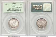 George V 25 Cents 1919 MS62 PCGS, Ottawa mint, KM24.

HID09801242017

© 2020 Heritage Auctions | All Rights Reserved