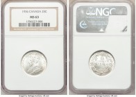 George V 25 Cents 1936 MS63 NGC, Royal Canadian mint, KM24a.

HID09801242017

© 2020 Heritage Auctions | All Rights Reserved