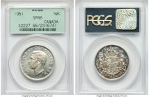 George VI Specimen 50 Cents 1951 SP66 PCGS, Royal Canadian mint, KM45.

HID09801242017

© 2020 Heritage Auctions | All Rights Reserved
