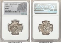 Charles VI Gros ND (1380-1422) MS62 NGC, 26mm. 

HID09801242017

© 2020 Heritage Auctions | All Rights Reserved
