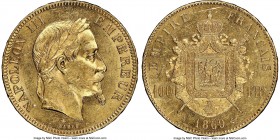 Napoleon III gold 100 Francs 1869-A MS61 NGC, Paris mint, KM802.1. AGW 0.9334 oz. 

HID09801242017

© 2020 Heritage Auctions | All Rights Reserved...