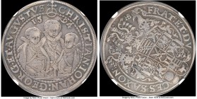 Saxony. Christian II, Johann Georg & August Taler 1594-HB VF30 NGC, Dresden mint, Dav-9820. 

HID09801242017

© 2020 Heritage Auctions | All Right...